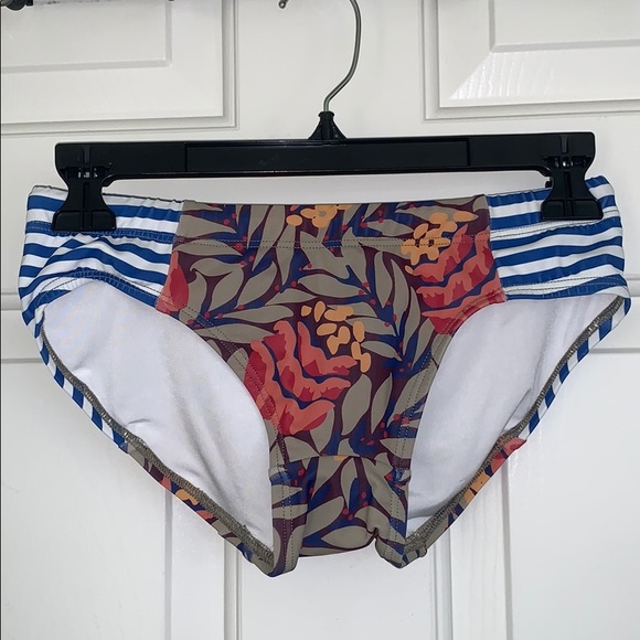 Seea Other - Anthropologie Seea Bikini Bottom Small Floral